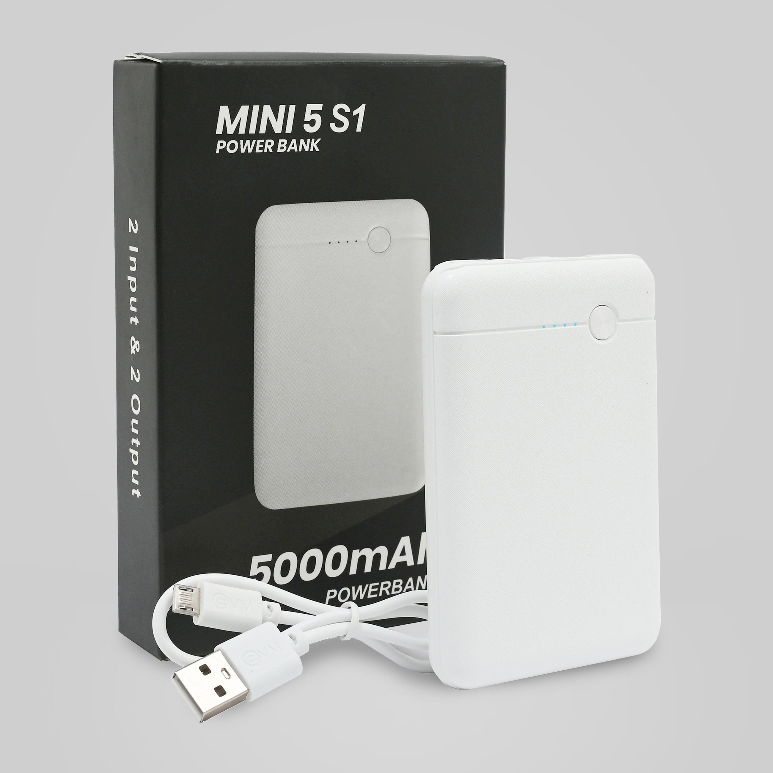 MINI-S-1 5000 mAh Power Bank