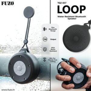 Loop Water Resistance Bluetooth Speaker - 3W - TGZ-657