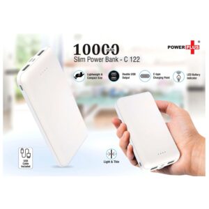 Slim Power Bank 10,000 MAh - C 122
