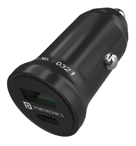 Portronics Car Power Mint