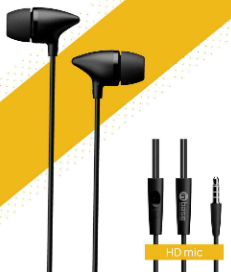 Urban GT1 Enhanced Bass Earphone